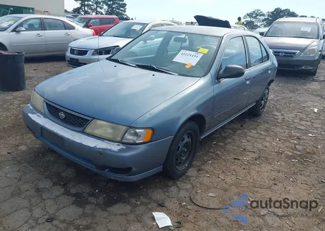 1998 Nissan Sentra Gle/Gxe/Xe from USA, damaged, VIN 1N4AB41D1WC756649
